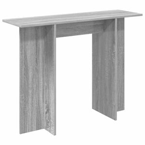 vidaXL Konzolov&yacute; stolek &Scaron;ed&aacute; sonoma 100 x 30 x 75 cm Kompozitn&iacute; dřevo