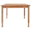 vidaXL Zahradní jídelní stůl 200 x 100 x 75 cm masivní teakové dřevo