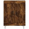 vidaXL Skř&iacute;ň highboard kouřov&yacute; dub 69,5 x 34 x 180 cm kompozitn&iacute; dřevo