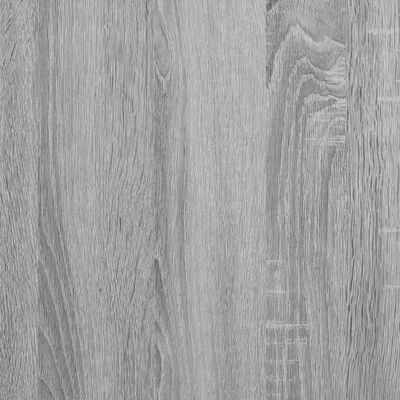 vidaXL Botník šedý sonoma 80 x 34 x 63 cm kompozitní dřevo