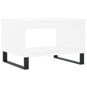 vidaXL Konferenčn&iacute; stolek b&iacute;l&yacute; 60 x 50 x 40 cm kompozitn&iacute; dřevo