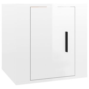 vidaXL N&aacute;stěnn&aacute; TV skř&iacute;ňka b&iacute;l&aacute; s vysok&yacute;m leskem 40 x 34,5 x 40 cm