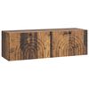 vidaXL N&aacute;stěnn&aacute; TV skř&iacute;ň Star&eacute; dřevo 98 x 31 x 30 cm Kompozitn&iacute; dřevo