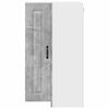 vidaXL Kuchyňsk&aacute; skř&iacute;ň Kalmar Betonově &scaron;ed&aacute; 57 x 57 x 100 cm