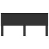 vidaXL Čelo postele s čelo Čern&yacute; dub 200 cm Kompozitn&iacute; dřevo