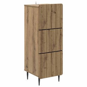 vidaXL Skř&iacute;ň se z&aacute;suvkami Dub artisan 33 x 34,5 x 92 cm
