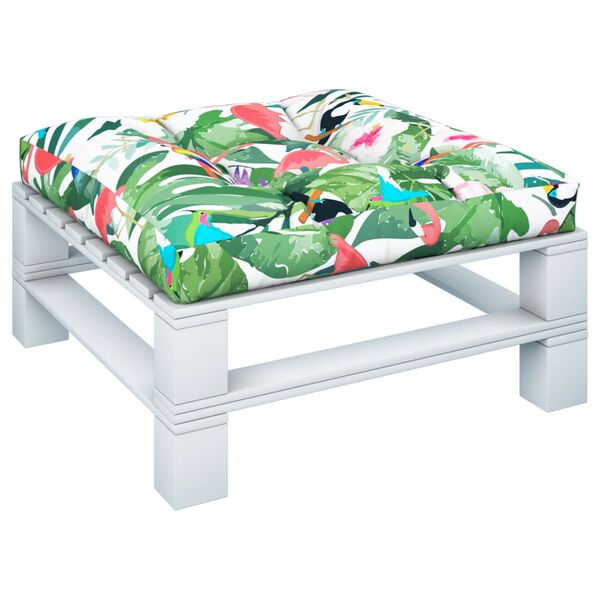 vidaXL Poduška na palety vícebarevná 70 x 70 x 12 cm textil