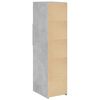vidaXL Skř&iacute;ň highboard betonově &scaron;ed&aacute; 30x42,5x124 cm kompozitn&iacute; dřevo