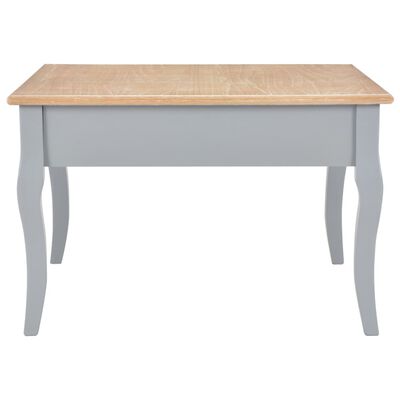 vidaXL Konferenční stolek šedý 80 x 80 x 50 cm dřevo