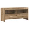 vidaXL Televizn&iacute; skř&iacute;ň 100 x 33 x 47 cm Dub artisan Kompozitn&iacute; dřevo