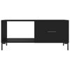 vidaXL Konferenčn&iacute; stolek čern&yacute; 90 x 50 x 40 cm kompozitn&iacute; dřevo