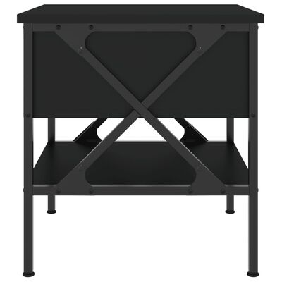 vidaXL Noční stolky 2 ks černé 40 x 42 x 45 cm kompozitní dřevo