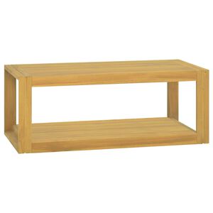 vidaXL N&aacute;stěnn&aacute; koupelnov&aacute; skř&iacute;ňka 90 x 45 x 35 cm masivn&iacute; teak