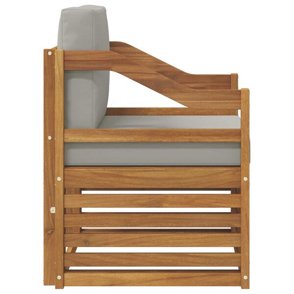 vidaXL Venkovn&iacute; pohovkov&aacute; souprava Př&iacute;rodn&iacute; 67 x 63 x 73 cm