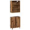 vidaXL Př&iacute;born&iacute;k se n&aacute;stěnn&aacute; skř&iacute;ňka old wood kompozitn&iacute; dřevo