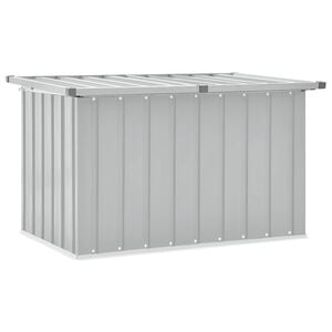 vidaXL Zahradn&iacute; &uacute;ložn&yacute; box &scaron;ed&yacute; 109 x 67 x 65 cm