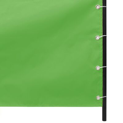 vidaXL Balkonová zástěna světle zelená 160 x 240 cm oxfordská látka