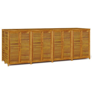 vidaXL Zahradn&iacute; &uacute;ložn&yacute; box 280 x 87 x 104 cm masivn&iacute; ak&aacute;ciov&eacute; dřevo