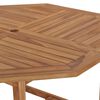 vidaXL Zahradní jídelní stůl 110 x 110 x 75 cm masivní teak