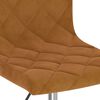 vidaXL Barov&aacute; židle hněd&aacute; samet