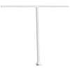 vidaXL Sada sloupků pro mark&yacute;zu b&iacute;l&aacute; 300 x 245 cm železo