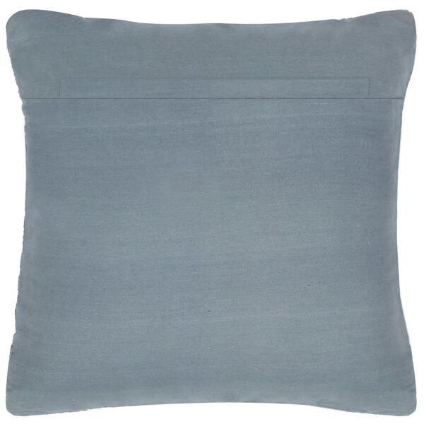 vidaXL Pol&scaron;t&aacute;ř chindi &scaron;ed&yacute; 60 x 60 cm kůže a bavlna