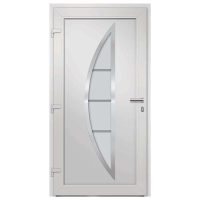 vidaXL Vchodové dveře antracitové 108 x 200 cm