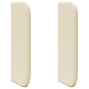 vidaXL U&scaron;i čela postele Kr&eacute;mov&aacute; 40,5 x 40,5 x 4 cm PVC