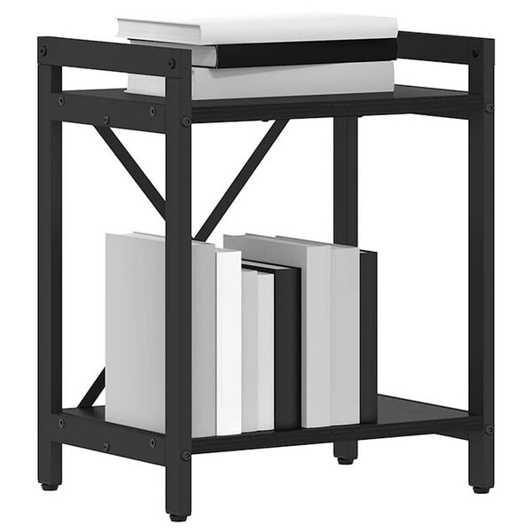 vidaXL Knihovna Čern&yacute; dub 40 x 30 x 50 cm kompozitn&iacute; dřevo