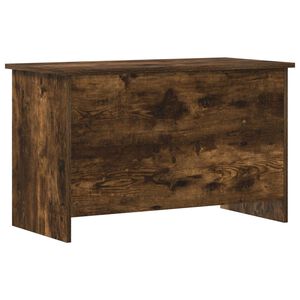 vidaXL &Uacute;ložn&aacute; truhla Kouřov&yacute; dub 80 x 40 x 50 cm Kompozitn&iacute; dřevo