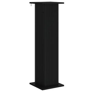 vidaXL Stojan na rostliny Čern&aacute; 30,5 x 30 x 100,5 cm Kompozitn&iacute; dřevo