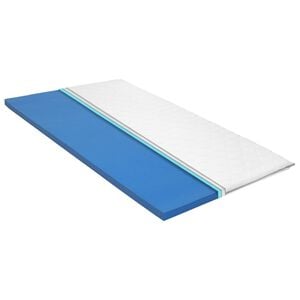 vidaXL Vrchn&iacute; matrace 80 x 200 cm paměťov&aacute; pěna Visco 6 cm