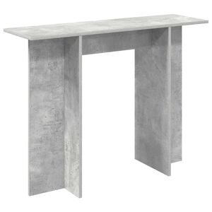 vidaXL Konzolov&yacute; stolek Betonově &scaron;ed&aacute; 100 x 30 x 75 cm