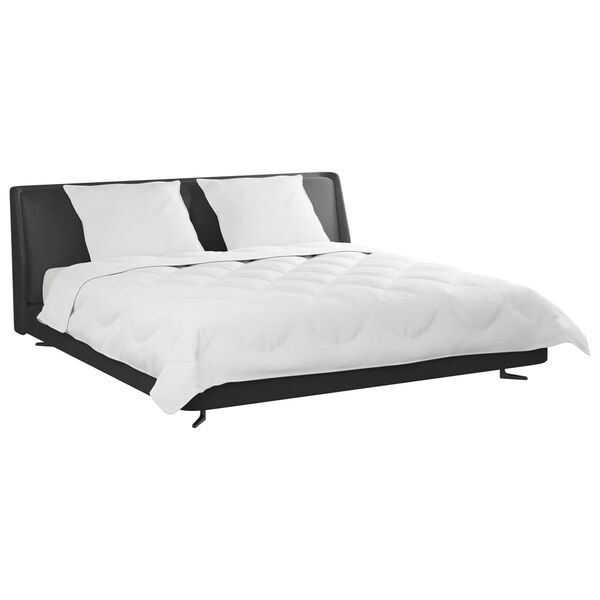 vidaXL Duvet s pol&scaron;t&aacute;ři s pol&scaron;t&aacute;řem 3 pcs B&iacute;l&aacute; Mikrovl&aacute;kno