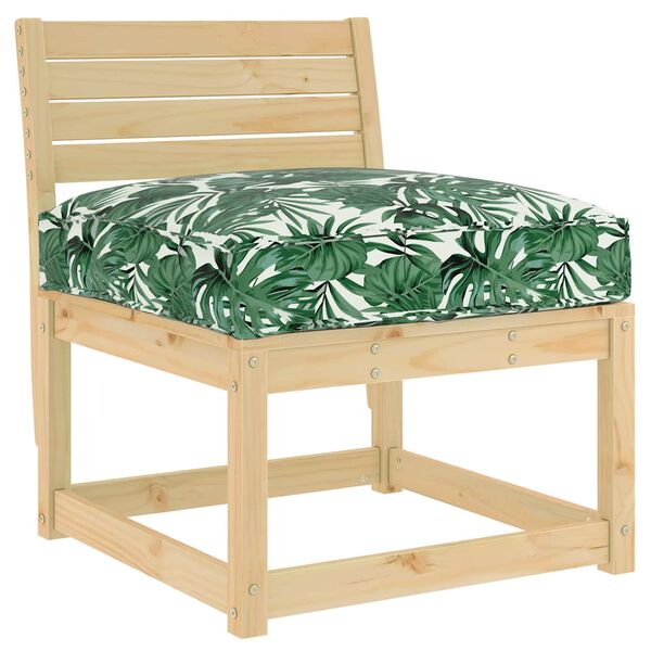 vidaXL Pol&scaron;t&aacute;ř List Vzor listů 70 x 70 x 12 cm Oxford l&aacute;tka