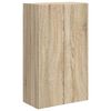vidaXL TV wall cabinet 59,5 x 31 x 100 cm Sonoma dub Kompozitn&iacute; dřevo