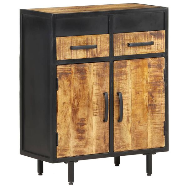 vidaXL Př&iacute;born&iacute;k 60 x 30 x 75 cm hrub&eacute; mangovn&iacute;kov&eacute; dřevo