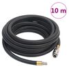 vidaXL Hybridn&iacute; vzduchov&aacute; hadice čern&aacute; 0,6" 10 m pryž a PVC