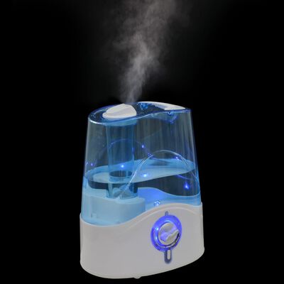 vidaXL Ultrazvukový zvlhčovač s chladnou mlhou a světlem 6 l 300 ml/h