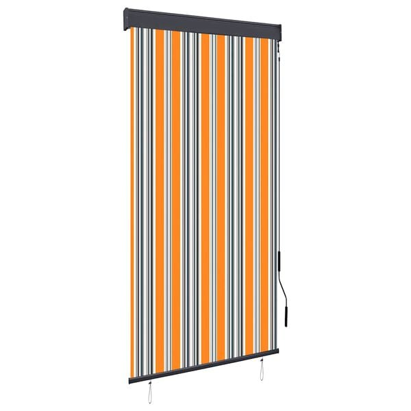 vidaXL Venkovn&iacute; roleta 80 x 250 cm žlutomodr&aacute;