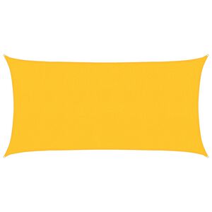 vidaXL St&iacute;n&iacute;c&iacute; plachta 160 g/m&sup2; žlut&aacute; 2 x 4 m HDPE