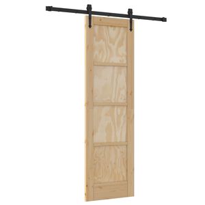 vidaXL Posuvn&eacute; dveře ORKDAL 61 x 198,5 cm Masivn&iacute; borovicov&eacute; dřevo