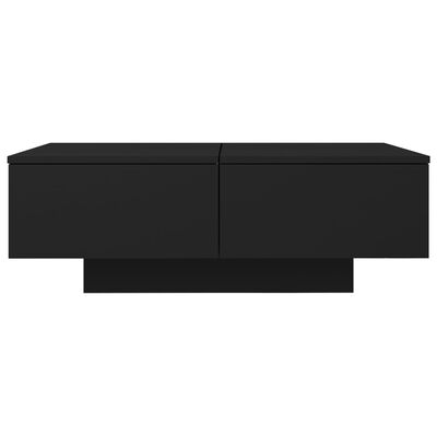 vidaXL Konferenční stolek černý 90 x 60 x 31 cm dřevotříska