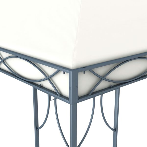 vidaXL Altán 300 x 300 cm krémový