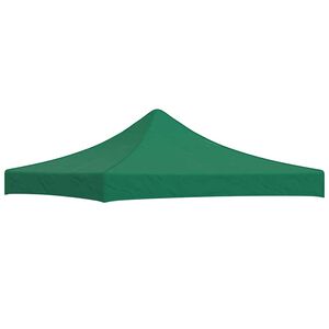 vidaXL Střecha k party stanu 3 x 3 m zelen&aacute; 270 g/m&sup2;
