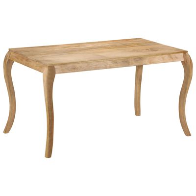 vidaXL Jídelní stůl 135 x 75 x 76 cm masivní mangovníkové dřevo