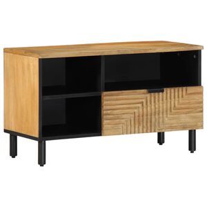 vidaXL TV skř&iacute;ňka hněd&aacute; 80x33x46 cm Masivn&iacute; dřevo Mango
