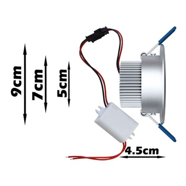 vidaXL Ž&aacute;rovka s reflektory Stř&iacute;brn&aacute;