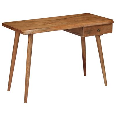 vidaXL Psací stůl z masivního akáciového dřeva 110 x 50 x 76 cm