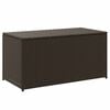 vidaXL Zahradn&iacute; &uacute;ložn&yacute; box z polyratanu 100 x 50 x 50 cm hněd&yacute;